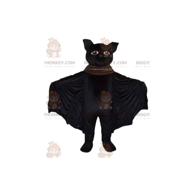 Kostium maskotki Big Black Bat BIGGYMONKEY™, który odniósł