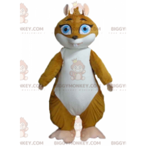 Costume de mascotte BIGGYMONKEY™ de marmotte de cochon d'Inde