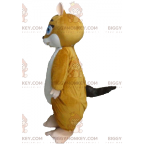 Costume mascotte BIGGYMONKEY™ da porcellino d'India marrone e