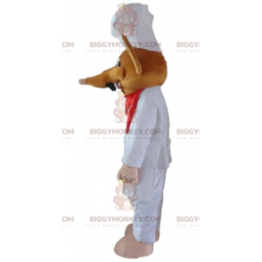 Famoso traje de mascote Ratatouille BIGGYMONKEY™ vestido como