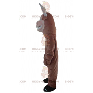 Brown and White Buffalo Bull BIGGYMONKEY™ Mascot Costume -