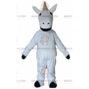 Costume da mascotte BIGGYMONKEY™ gigante bellissimo unicorno