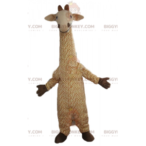 BIGGYMONKEY™ Large Tan & White Spotted Giraffe Mascot Costume –