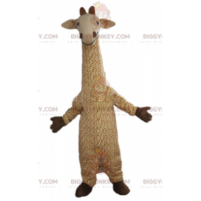 BIGGYMONKEY™ Large Tan & White Spotted Giraffe Mascot Costume –