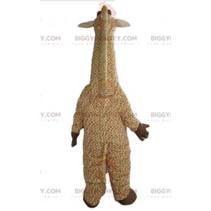 BIGGYMONKEY™ grande costume mascotte giraffa maculata marrone