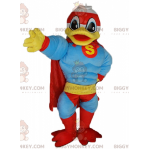 Costume de mascotte BIGGYMONKEY™ de Donald Duck canard habillé