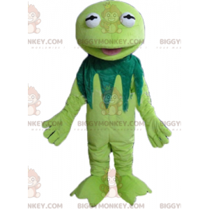 BIGGYMONKEY™ Disfraz de la famosa rana Kermit Mascot de The