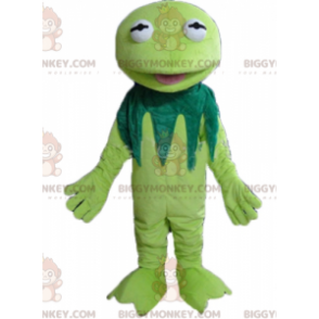 BIGGYMONKEY™ Disfraz de la famosa rana Kermit Mascot de The
