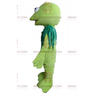 BIGGYMONKEY™ Famous Frog Kermit Mascot Costume from The Muppets