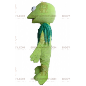 BIGGYMONKEY™ Famous Frog Kermit Mascot Costume from The Muppets