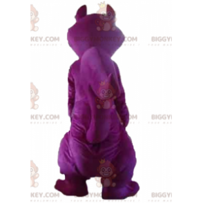 Costume de mascotte BIGGYMONKEY™ d'écureuil violet et gris