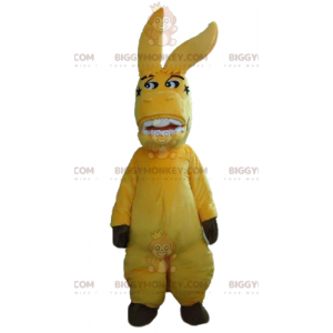 Cute and Colorful Orange Horse BIGGYMONKEY™ Mascot Costume -
