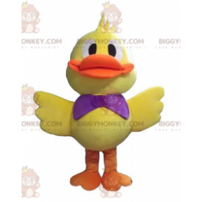 Costume de mascotte BIGGYMONKEY™ de gros poussin de canard