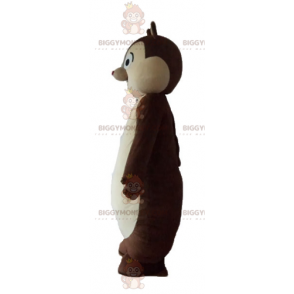 Tic or Tac Brown and White Squirrel BIGGYMONKEY™ Mascot Costume