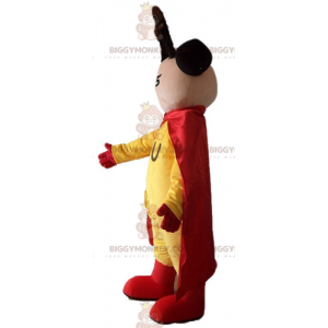 Disfraz de mascota de superhéroe afroamericano BIGGYMONKEY™