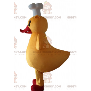 BIGGYMONKEY™ Chick Yellow and Red Duck Mascot Costume with Chef