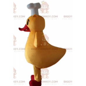 Kostým maskota BIGGYMONKEY™ Chick Yellow and Red Duck s