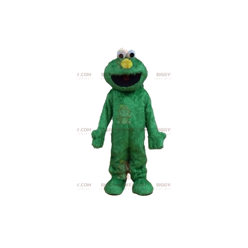 Maskot BIGGYMONKEY™ Kostým slavné loutky Elma z The Muppets