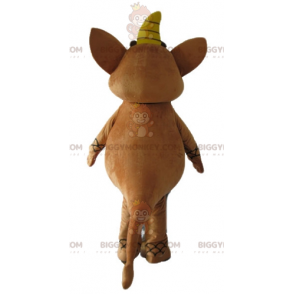 Disfraz de mascota Little Monster Gnome Brown Creature