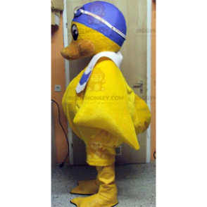 Yellow Chick BIGGYMONKEY™ Mascot Costume With Swim Cap –