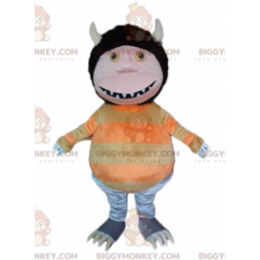 Traje de mascote gnomo duende criatura estranha BIGGYMONKEY™