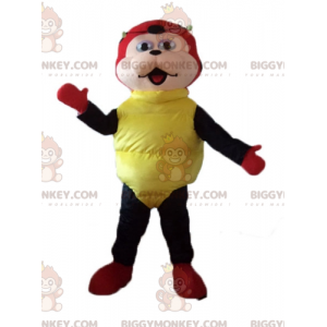 Czerwony Czarny Żółty Biedronka w kropki Kostium maskotka