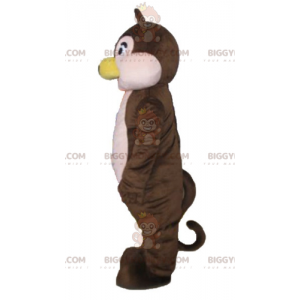 Costume de mascotte BIGGYMONKEY™ d'écureuil marron et rose de