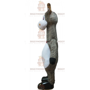 Gray and White Spotted Giraffe BIGGYMONKEY™ Mascot Costume -