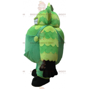 BIGGYMONKEY™ Mascot Costume Green Monster With Sizes L (175-180CM)