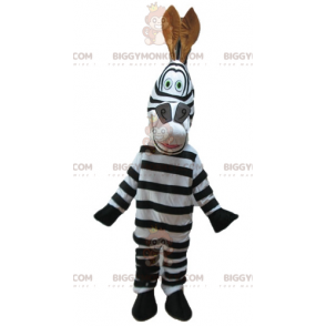 BIGGYMONKEY™ costume mascotte della famosa zebra Marty del