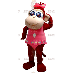 Simpatico costume da scimmia BIGGYMONKEY™ da scimmia marrone