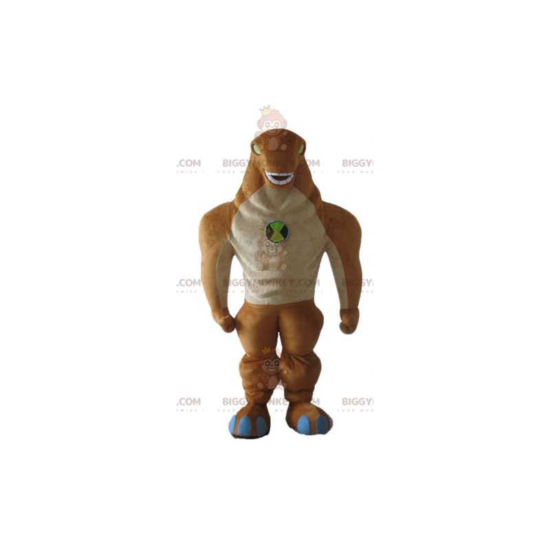 Costume da mascotte alieno BIGGYMONKEY™ mostro dinosauro