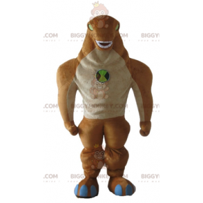 Disfraz de mascota BIGGYMONKEY™ alienígena monstruo dinosaurio