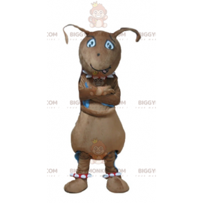 Funny Giant Brown Ant BIGGYMONKEY™ Mascot Costume –