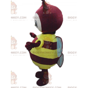 Fantasia de mascote BIGGYMONKEY™ de inseto redondo gorducho