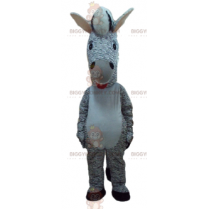 Cute Brown and White Tabby Zebra Mascot Costume BIGGYMONKEY™ -