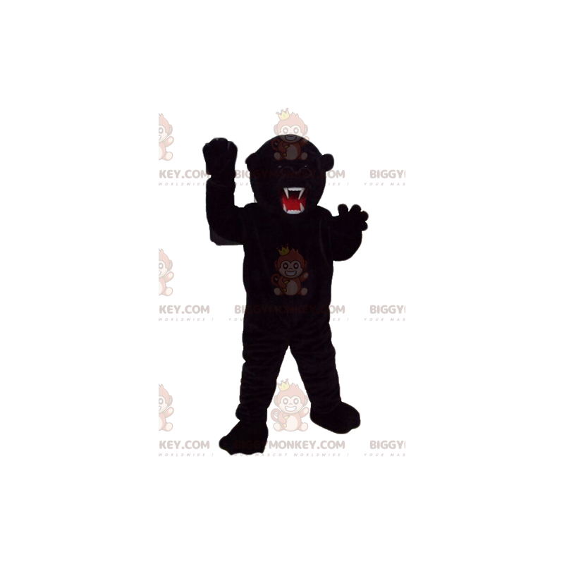 Costume da mascotte BIGGYMONKEY™ da orso nero dall'aspetto