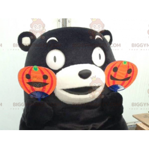 Black and White Bear BIGGYMONKEY™ Mascot Costume –