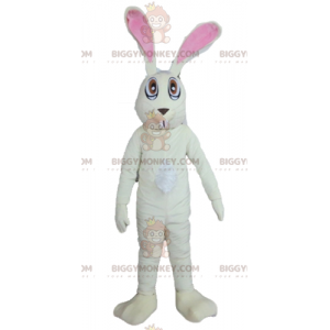 Στολή μασκότ Big Fun White και Pink Bunny BIGGYMONKEY™ -