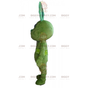 Funny and Quirky All Green Bunny BIGGYMONKEY™ Mascot Costume -