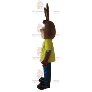 Disfraz de mascota Nesquik Famous Brown Bunny Quicky