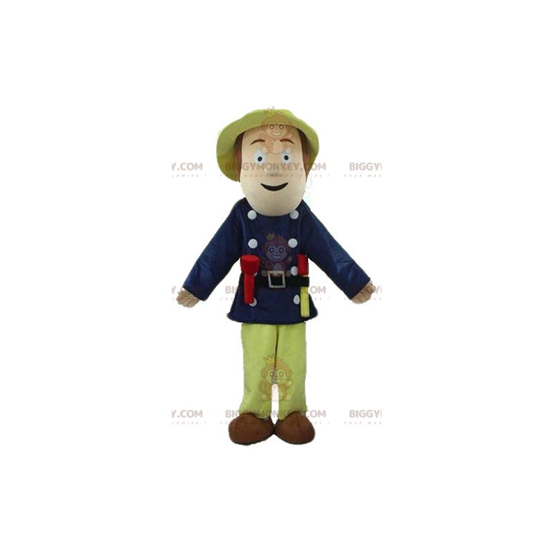 Costume da mascotte Explorer Man BIGGYMONKEY™ con cappello