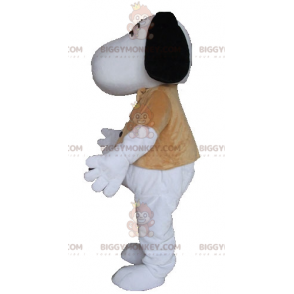 Fato de mascote do famoso cão de desenho animado Snoopy