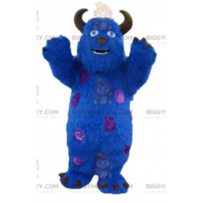 BIGGYMONKEY™ maskotdräkt av Sully berömda lurviga monster från