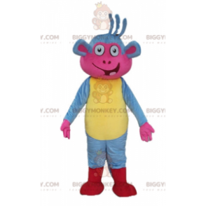 Traje de mascote BIGGYMONKEY™ de Babouche, o famoso macaco de