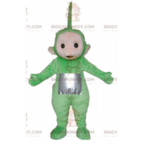Zanurz kostium maskotki słynnego kreskówki zielone teletubisie