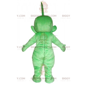 Costume de mascotte BIGGYMONKEY™ de Dipsy le Télétubbies vert