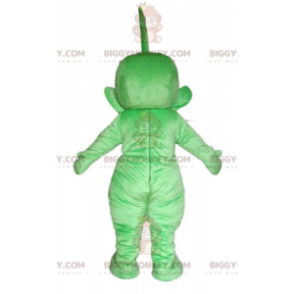 Costume de mascotte BIGGYMONKEY™ de Dipsy le Télétubbies vert