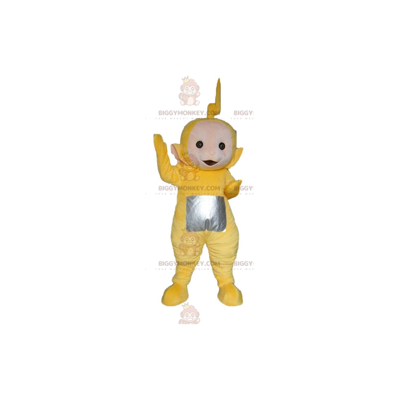 Costume de mascotte BIGGYMONKEY™ de Laa-Laa le Télétubbies