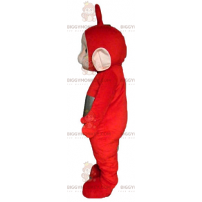 Costume de mascotte BIGGYMONKEY™ de Po le Télétubbies rouge de